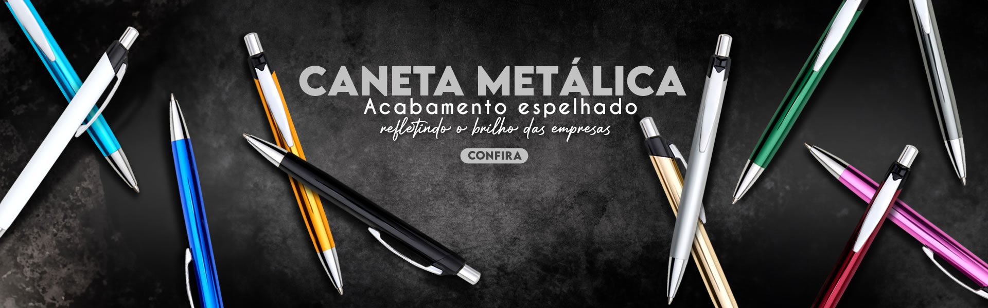 caneta metal